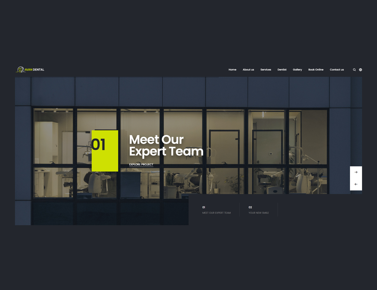 Front-End Design — example from the ZIBADIS web archive
